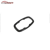 Accessoires intérieurs de voiture, en plastique de haute qualité, aspect carbone, bouton de réglage des phares, garniture de protection, compatible avec Ford Focus 2022