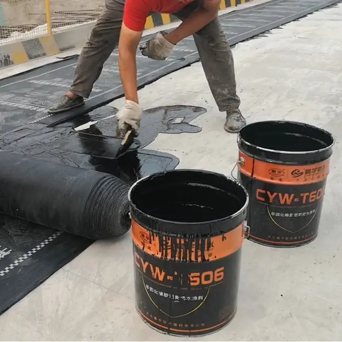 rubberized bitumen non-curing rubberized bitumen waterproof coating