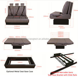 LXRV Siège de caravane multifonctionnel Siège pliant pour Van Bus Sièges de <span class=keywords><strong>camping</strong></span>-<span class=keywords><strong>car</strong></span> en cuir Nappa pour RV Camper Van Campervan - Product Image 4