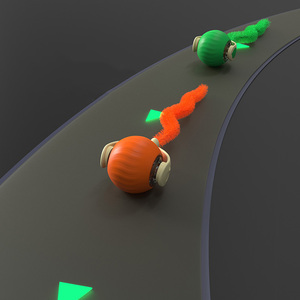 Juguete Interactivo Inteligente para Gatos, Pelota con Accesorios para Cola, Rueda sobre Alfombra, Rápido e Indestructible, Nuevo Diseño en Oferta - Product Image 6