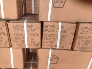 Giá rẻ 0.5 mét 0.7 mét HB 2B <span class=keywords><strong>Graphite</strong></span> vật liệu nhựa cơ khí bút chì chì Carbon khối và bột trong ống - Product Image 6