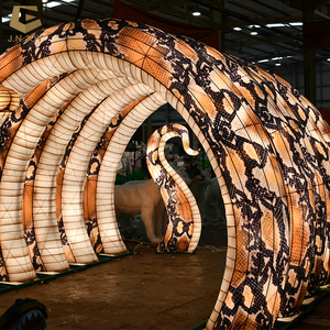 Lanterne Serpent Halloween LFS-61 Grande Taille - Décoration <span class=keywords><strong>Tunnel</strong></span> Effrayant pour Événements Festivals d'Horreur en Extérieur - Product Image 3