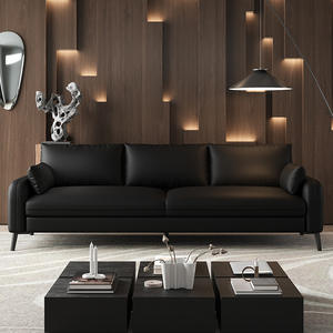 Sofá en Forma de L, Rectangular, Duradero, Moderno, Minimalista, Muebles para Recepción de Oficina - Product Image 3