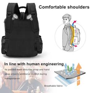 Sac de fournitures de barbier Sac à dos portable pour tondeuses et fournitures Sac organisateur de tondeuse pour coiffeur de voyage - Product Image 2