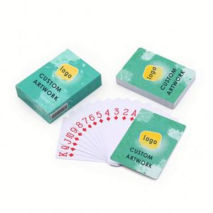 Cheap High Quality Poker <b>Card</b> Saudi Kuwait Promotion Gift 0.3Mm 0.35Mm Custom 100% Waterproof Plastic PVC <b>Playing</b> <b>Cards</b> - Product Image 2