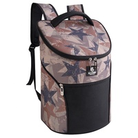 Sac à dos isotherme étanche grande capacité en tissu 600D durable, option personnalisable pour usage promotionnel, compatible avec les bouteilles de vin