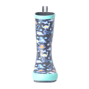 Bottes <span class=keywords><strong>de</strong></span> <span class=keywords><strong>pluie</strong></span> imperméables mignonnes pour enfants, faible MOQ, bottes en caoutchouc EVA antidérapantes à imprimé dinosaure <span class=keywords><strong>de</strong></span> dessin animé pour tout-petits, pour garçons - Product Image 5