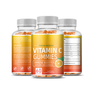 Menergy 60 gommes quotidiennes de vitamine C avec superaliments biologiques pour adultes et adolescents – Complément alimentaire de qualité alimentaire - Product Image 4