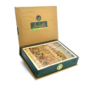 2021 Hot Sale Gift Boxes Packaging For Pistachio Desert Empty Baklava Box
