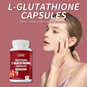 קפסולות קולגן להבהרת העור עם ויטמין E ו-L-גלוטתיון, 60 כמוסות, איכות מזון, ייצור לפי הזמנה (OEM/ODM), מוצר יופי,  נמכר במהירות. - Product Image 3
