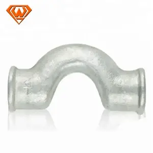 스톡 재료 Tps <span class=keywords><strong>Gi</strong></span> 가단성 철 파이프 피팅 크로스 오버 - Product Image 5