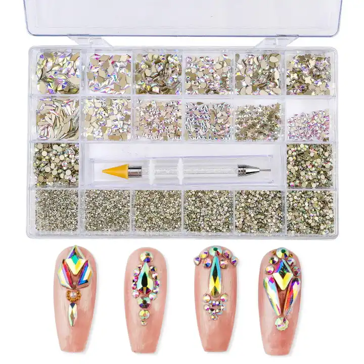 hot selling nail rhinestones crystals kit