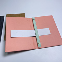 Porte-menu en cuir PU personnalisé A5 A4 dossier porte-billets d'hôtel et porte-caisse enregistreuse décoration de bureau et accessoires
