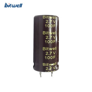 อัลตราคาปาซิเตอร์2.7V ทรงกระบอกชนิด bwm <span class=keywords><strong>100F</strong></span> bitwell สำหรับระบบนำทางดีวีดีในรถยนต์ - Product Image 4