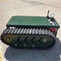 Máquina Recolectora de Pelotas de Golf con Chasis de Orugas de Goma, Robot Recolector de Pelotas de Golf, Robot Crawler Recolector de Pelotas
