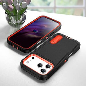 Fundas Protectoras para Teléfono con Protección Total del Cuerpo, TPU+PC, Antiarañazos, Resistentes a Golpes, para 17 <span class=keywords><strong>Pro</strong></span> Max, 17 <span class=keywords><strong>Pro</strong></span>, 17 Air, 17, 16, 15, 14, con Soporte - Product Image 6