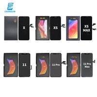 Écran de remplacement LCD Changlin pour XS MAX 6,5 pouces, résolution FHD, dureté saphir, garantie 1 an, écran OLED Incell 400 cd+