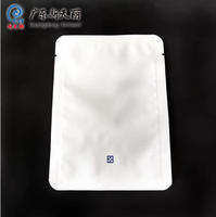 Pochette personnalisée imprimée pour masque facial, emballage mat pour soins de la peau, pochette plate en aluminium scellée sur trois côtés