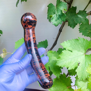 Dildo de Obsidiana Roja Natural, Varita Yoni, Juguete Sexual para Mujeres, Placer del Punto G, Masturbación, 178 mm, 300 g, Ejercicio de Kegel - Product Image 3