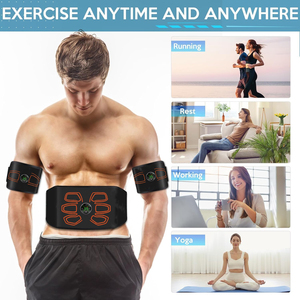 <span class=keywords><strong>Ceinture</strong></span> Abs Ems <span class=keywords><strong>Ceinture</strong></span> <span class=keywords><strong>électrique</strong></span> Abdominale Muscle Toner Ceintures Ab Ems Muscle Training Howell Stimulator Trimmer Belts - Product Image 5