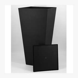 Novità 2025 Vaso <span class=keywords><strong>da</strong></span> Fiori Minimalista <span class=keywords><strong>in</strong></span> <span class=keywords><strong>Plastica</strong></span> PP Moderno Semplice Quadrato Profondo <span class=keywords><strong>da</strong></span> Terra per Casa Ufficio <span class=keywords><strong>Giardino</strong></span> Interno ed Esterno - Product Image 2
