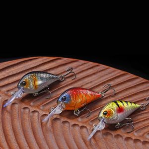 เหยื่อปลอมแบบ Crankbait ขนาดเล็ก 3.5 ซม. น้ำหนัก 4.2 กรัม รุ่น Jerk Crank Wobblers สำหรับตก<span class=keywords><strong>ปลา</strong></span>แบส แบบลอยน้ำ - Product Image 6