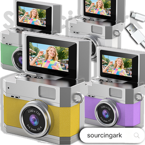 SourcingArk <b>Mini</b> CCD Flip Screen Dual Input Door Level Compact Digital Single Lens Portable Shoulder Bag Thumb <b>Camera</b> LK-027 - Product Image 1
