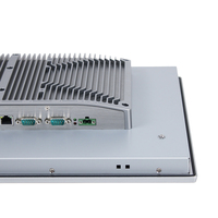 Ordinateur industriel tout-en-un sans ventilateur avec écran tactile capacitif PCAP IP66 de 15,6, 18,5 et 21,5 pouces, compatible Linux et Windows