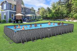 <span class=keywords><strong>Bestway</strong></span> 561kj 9,56 M X 4,88 m X 1,32 M Marco <span class=keywords><strong>rectangular</strong></span> Juego de <span class=keywords><strong>piscina</strong></span> Piscinas Natación al aire libre - Product Image 2