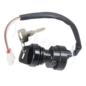 YHMOTO Interrupteur à clé de contact (Zuendschloss) pour Kawasaki Bayou 250 KLF250 2004-2011, Référence OE 270050002 - Product Image 4