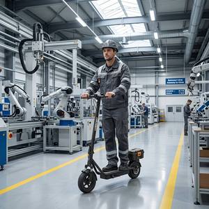 Scooter Eléctrico Hikerboy Evos 350W Impermeable IP54 para Lugares Turísticos, Optimizado para el Campus y Fábrica EVOS, Listo para un Transporte Rápido y Eficiente - Product Image 2