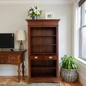 Libreria moderna in legno massello Du, stile classico vittoriano, adatta a grandi spazi come le biblioteche - Product Image 1