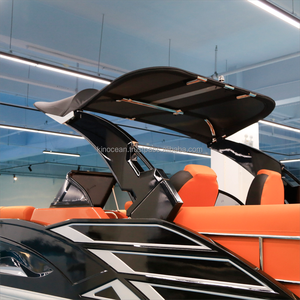 Kinocean เรือยอชท์ไฟเบอร์กลาสประสิทธิภาพสูง8.2เมตรรั้วกีฬาซันเบดด้านหลังสำหรับเครื่องยนต์เรือท่องเที่ยวหัตถกรรม - Product Image 6