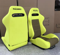 Sièges baquet de course Recaro de haute qualité en gros d'usine, sièges de course rouges de luxe Recaro pour modification