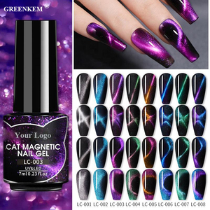 Esmalte en <span class=keywords><strong>Gel</strong></span> Magnético para Uñas, Pegamento de Diamante Reflectante, Ojo de Gato, Pavo Real, Ojo de Gato, <span class=keywords><strong>8</strong></span> Colores, Nuevo - Product Image 5