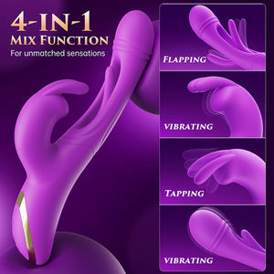 Juguete Sexual 3 en 1 para Adultos, Vibrador con Estimulación de Clítoris y Punto G, Vibrador Conejo, Dildo para Mujeres - Product Image 4