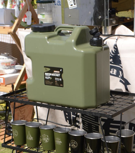 SOLO WILD - Contenedor de Almacenamiento de <span class=keywords><strong>Agua</strong></span> y Alimentos para Acampar al Aire Libre, 25 L, de Polietileno, con Grifo, para Uso en Automóviles - Product Image 5