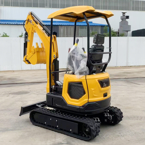 무료 배송 유로 5 엔진 미니 굴삭기 1.8톤 디젤 전체 유압 크롤러 소형 굴착기 가정용 정원 리모델링 디거 - Product Image 3