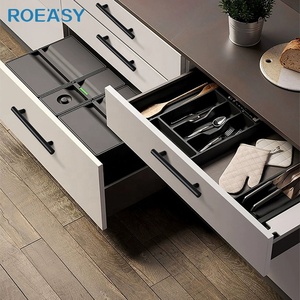 CY-Modern Hot Sale T-Bar Handles Stainless Steel Hollow Pull Cabinet Drawer Furniture <strong>Door</strong> <strong>Knobs</strong> Black Gold Silver Kitchen - Product Image 2