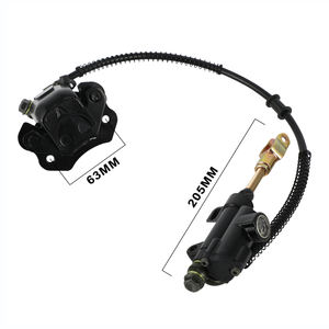 JFG Rear Foot Brake Clutch Folding Hydraulic Master Cylinders Pump Caliper Assembly Replacement for <strong>50cc</strong> 70cc 90cc 110cc <strong>ATV</strong> - Product Image 2