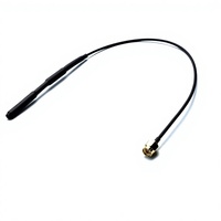 Antenne WiFi 2,4 GHz 5,8 GHz 3dBi U.FL Pigtail 150 mm VSWR≤1,5 50 Ohm pour routeur, module PCB, carte sans fil