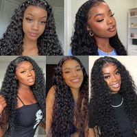 CLJhair 150% Perruque ondulée indienne brun moyen avec fermeture à lacet HD Cheveux vierges de la meilleure qualité