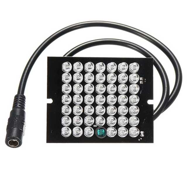 Goveisee DC 12V 48LED IR 940NM NIGHT VISION ILLUMINATOR BOARD for CCTV HOME SECURITY CAMERA G310