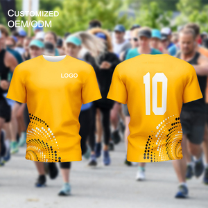 Custom <strong>Printing</strong> <strong>Polyester</strong> Sport Shirts Marathon Event Personalized Trail Running Quick Dry <strong>Sublimation</strong> Tshirt - Product Image 1