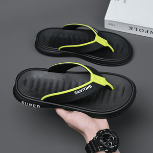 Nuevas Sandalias Flip-Flop de Verano para Hombre, Ligeras, Resistentes, Transpirables, con Suela Suave, Antideslizantes y Antiolor - Product Image 3