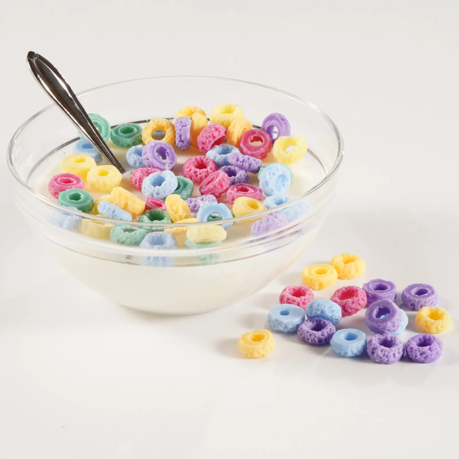 Wholesale Hot Seller Fruit Loops Cereal Candle bowl , HandMade Scented Cereal Candle