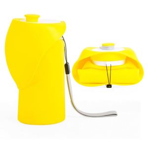 Zero Odor Silicone Pet Travel <b>Bottle</b> Soft Silicone Three Color for Pet Outside Trip - Product Image 4