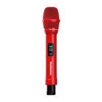 Système de microphone sans fil UHF haut de gamme HK10, professionnel, 100 canaux, alimenté par piles AA, pour karaoké, club, église, fête
