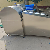 Commerciële groente- en fruit-snijmachine voor komkommers, elektrische groentesnijder