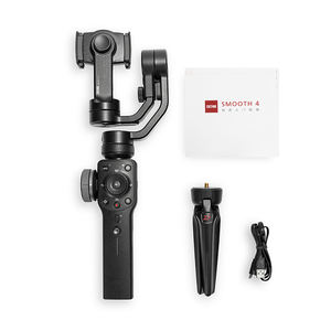 <span class=keywords><strong>Zhiyun</strong></span>-estabilizador de cardán <span class=keywords><strong>Smooth</strong></span> <span class=keywords><strong>4</strong></span> 3 ejes, soporte de cámara para teléfono móvil, negro - Product Image 3